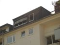 Mark Medlock s Dachwohnung ausgebrannt Koeln Porz Wahn Rolandstr P04